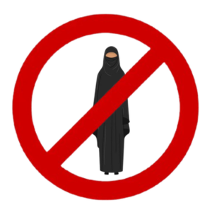 Règle - Pas de vetement intégraux